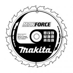 kotouč pilový dřevo MAKFORCE 140x1.5x15.88mm 18Z STOP