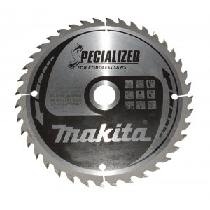 kotouč pilový dřevo SPECIALIZED 165x1.6x20mm 40Z pro aku pily = old B-09232