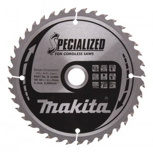 kotouč pilový dřevo SPECIALIZED 165x1.6x20mm 40Z pro aku pily = old B-09248