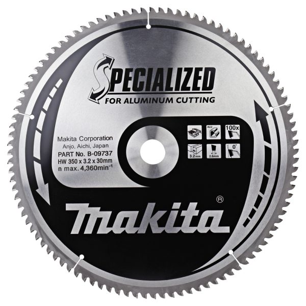 kotouč pilový hliník SPECIALIZED 350x3.2x30mm 100Z = new B-33401